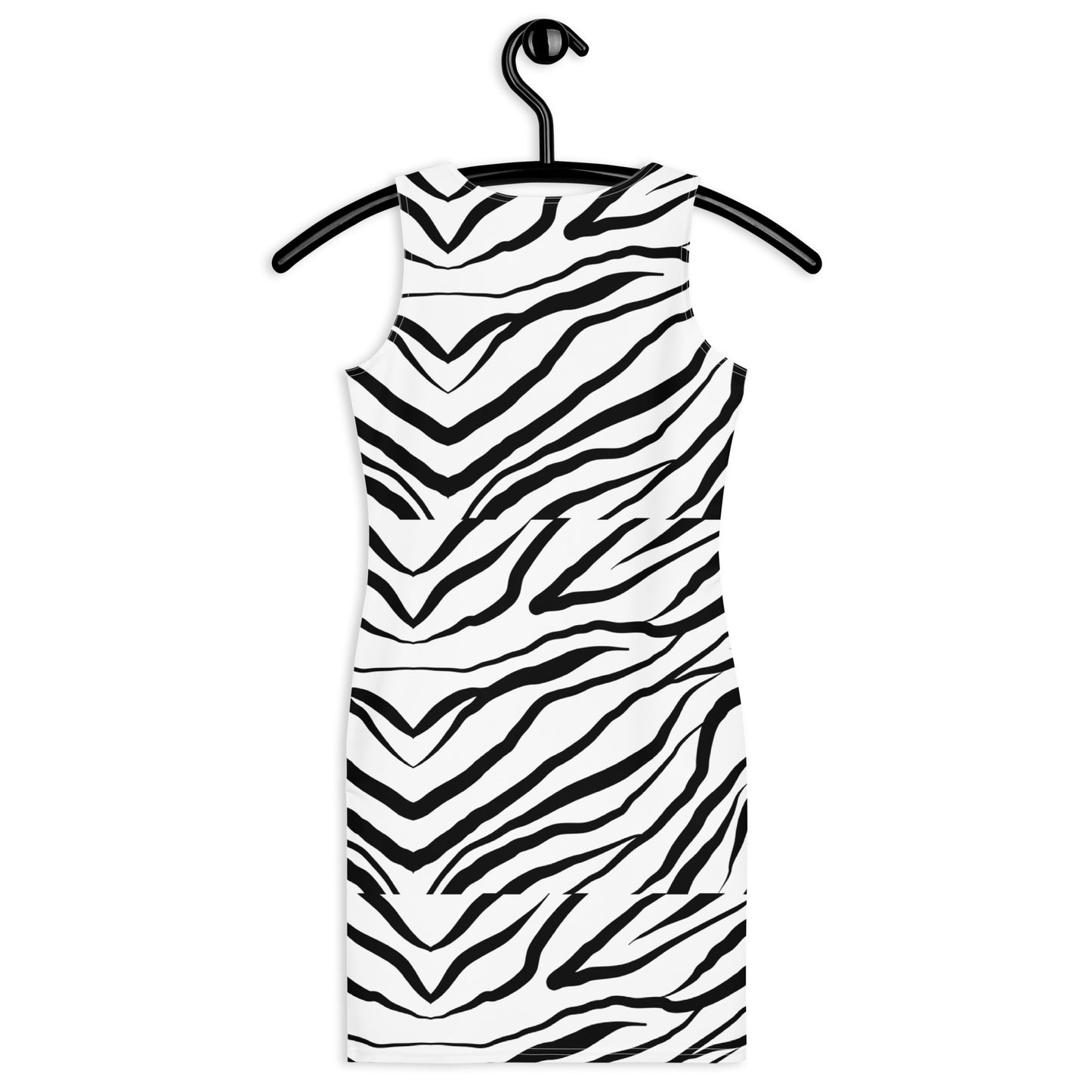 Striped Zebra Vibrance Women's Dress - FLAKOUT