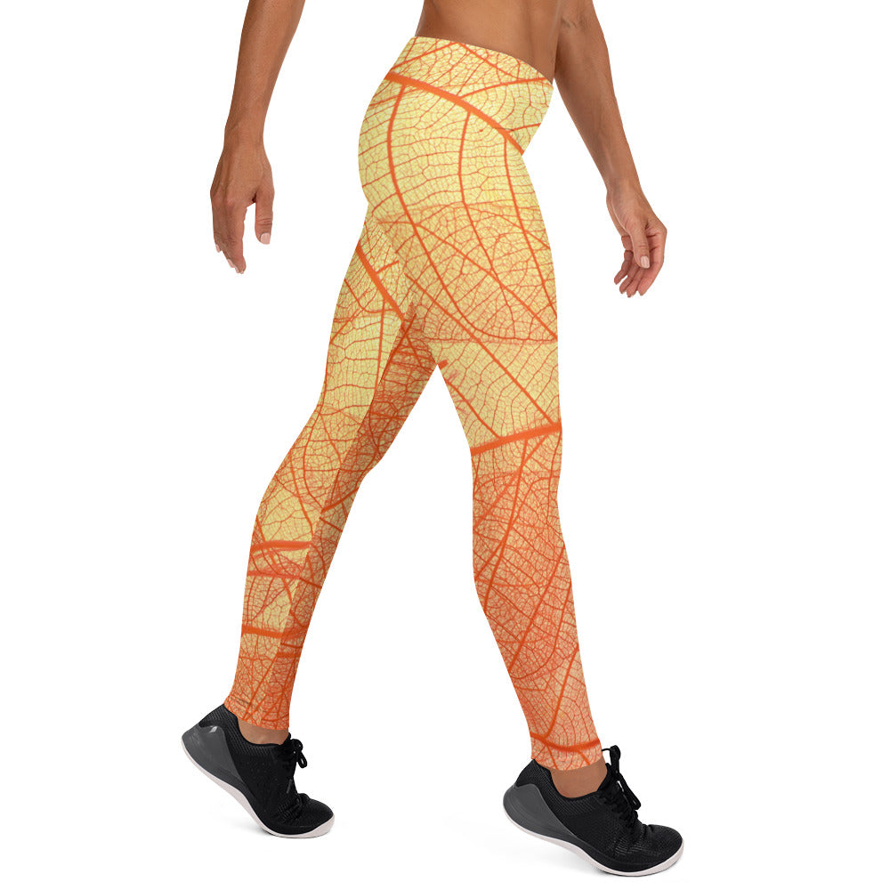 Vermilion Wisps Women's Leggings - FLAKOUT