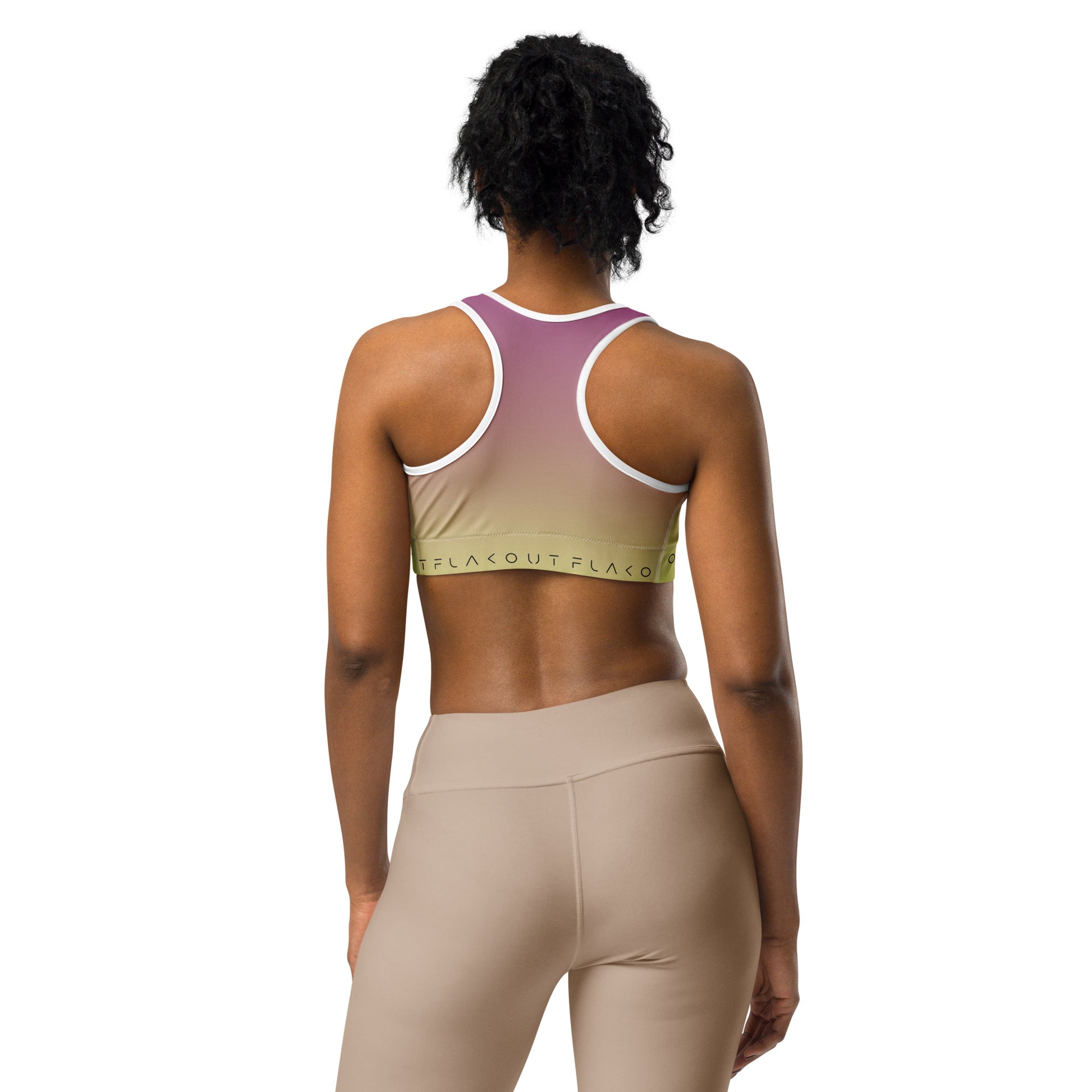 Midnight Symphony Women's Sports Performance Bra - FLAKOUT