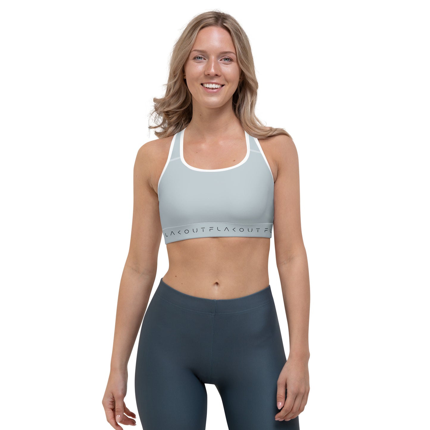 Silent Skyline Women's Sports Performance Bra - FLAKOUT