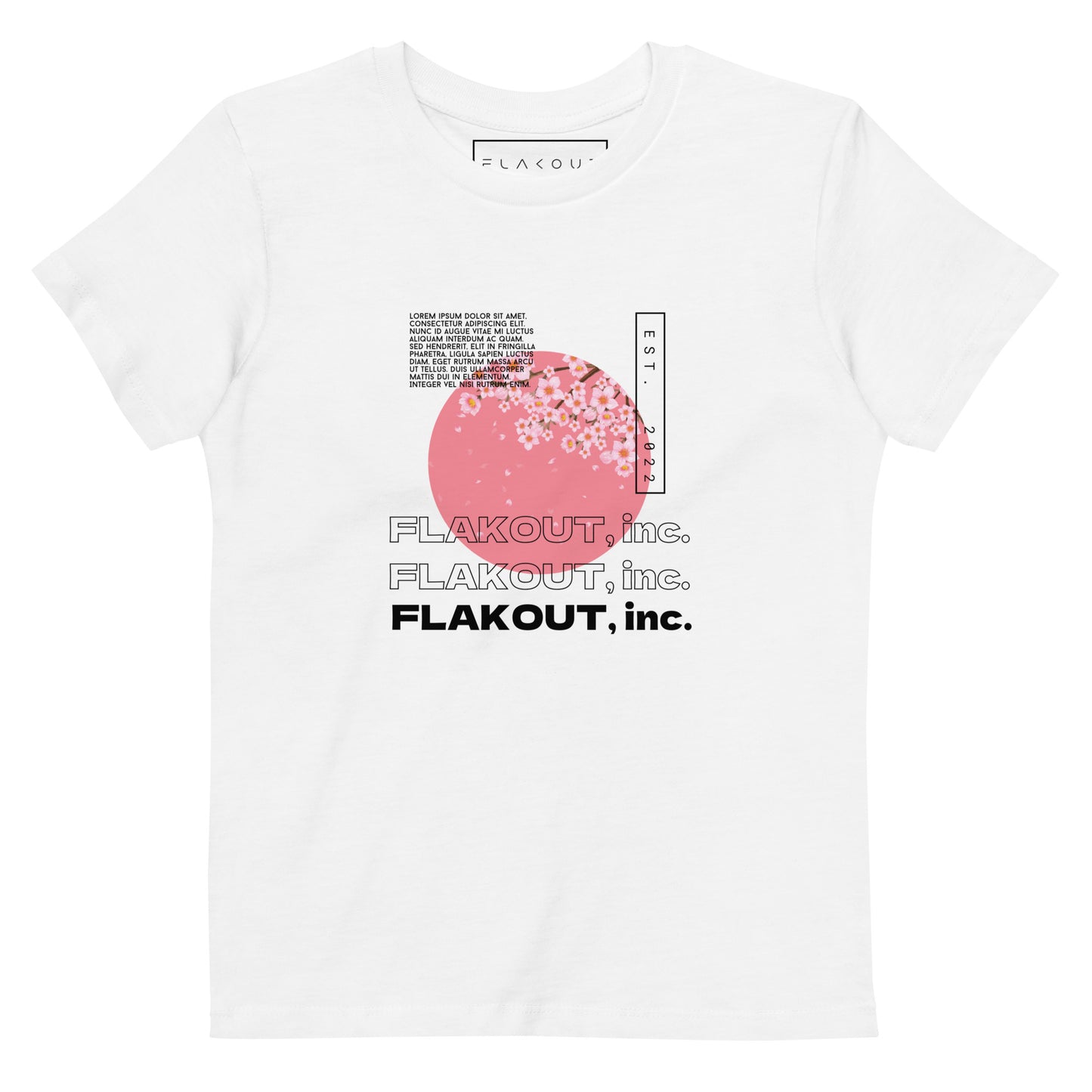 Zen Blossom Kid's T-shirt - FLAKOUT