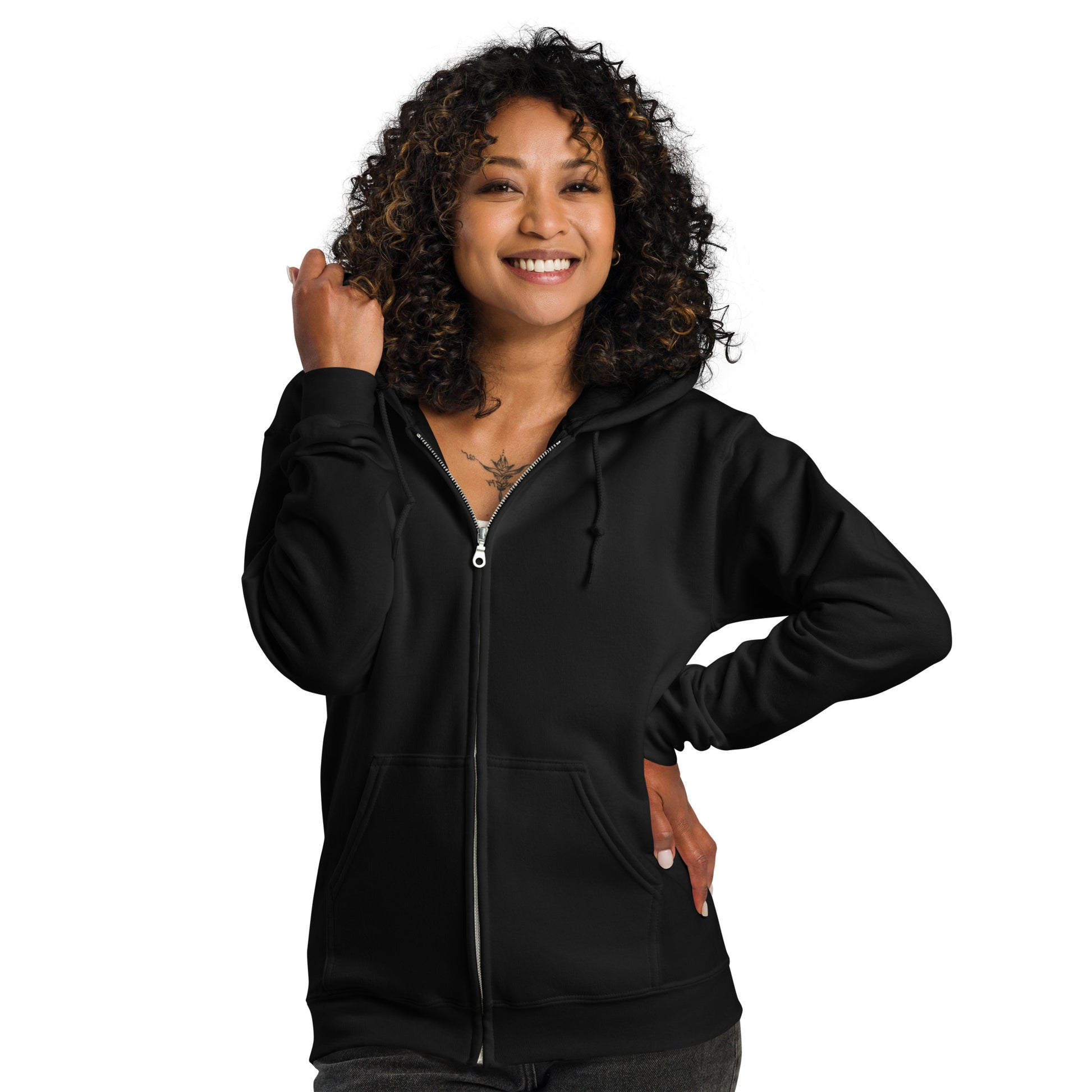 Lost Moon Unisex Zip Hoodie - FLAKOUT