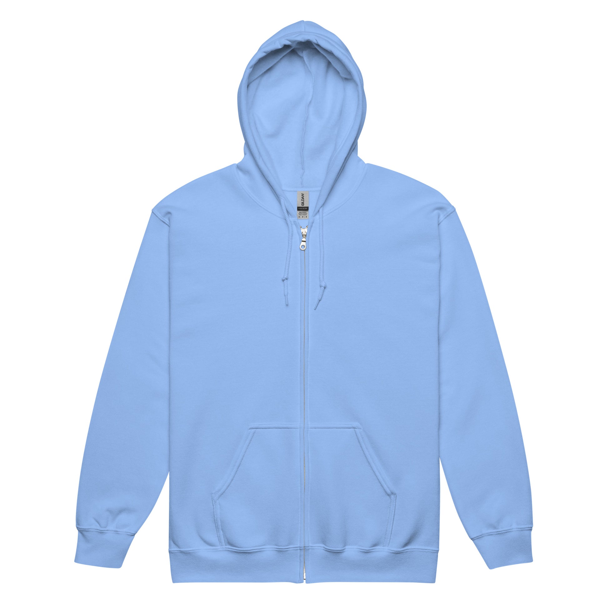 Sweet Talker Kiss Me Heavy Harmony Fusion Zip Hoodie - Carolina Blue - FLAKOUT