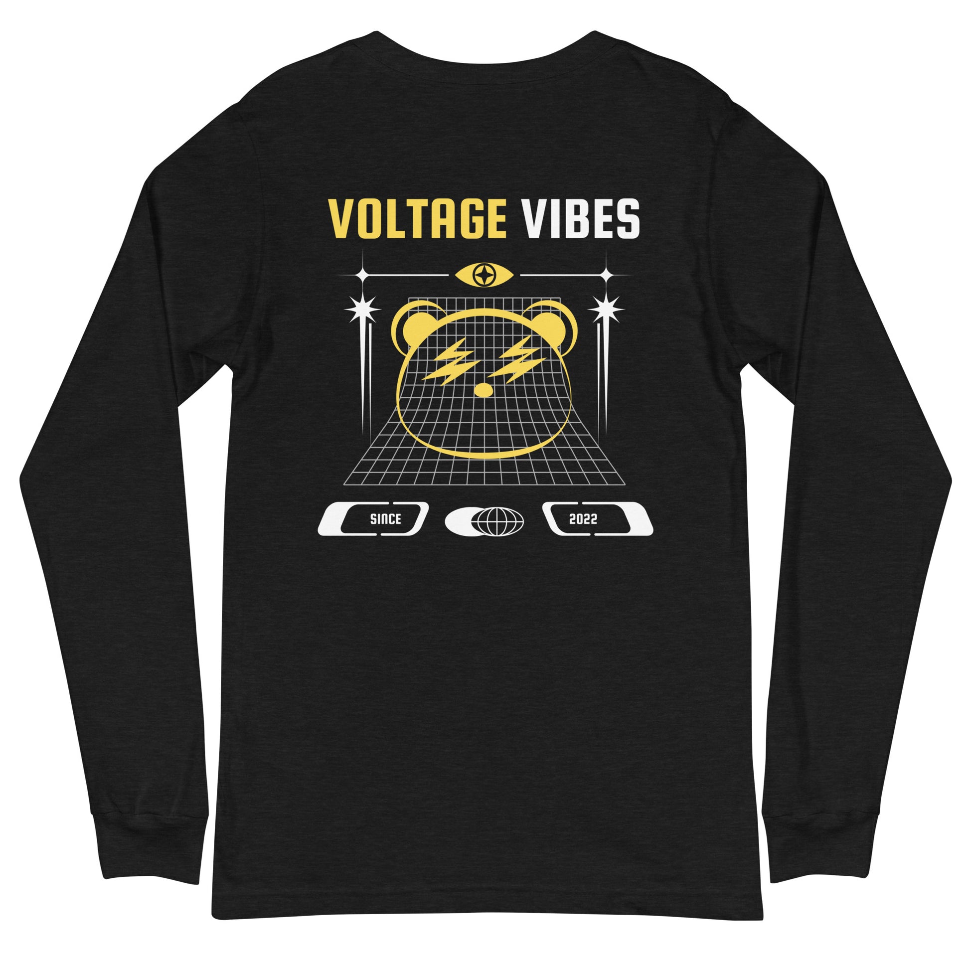 Voltage Vibes Unisex Long Sleeve Shirt - FLAKOUT