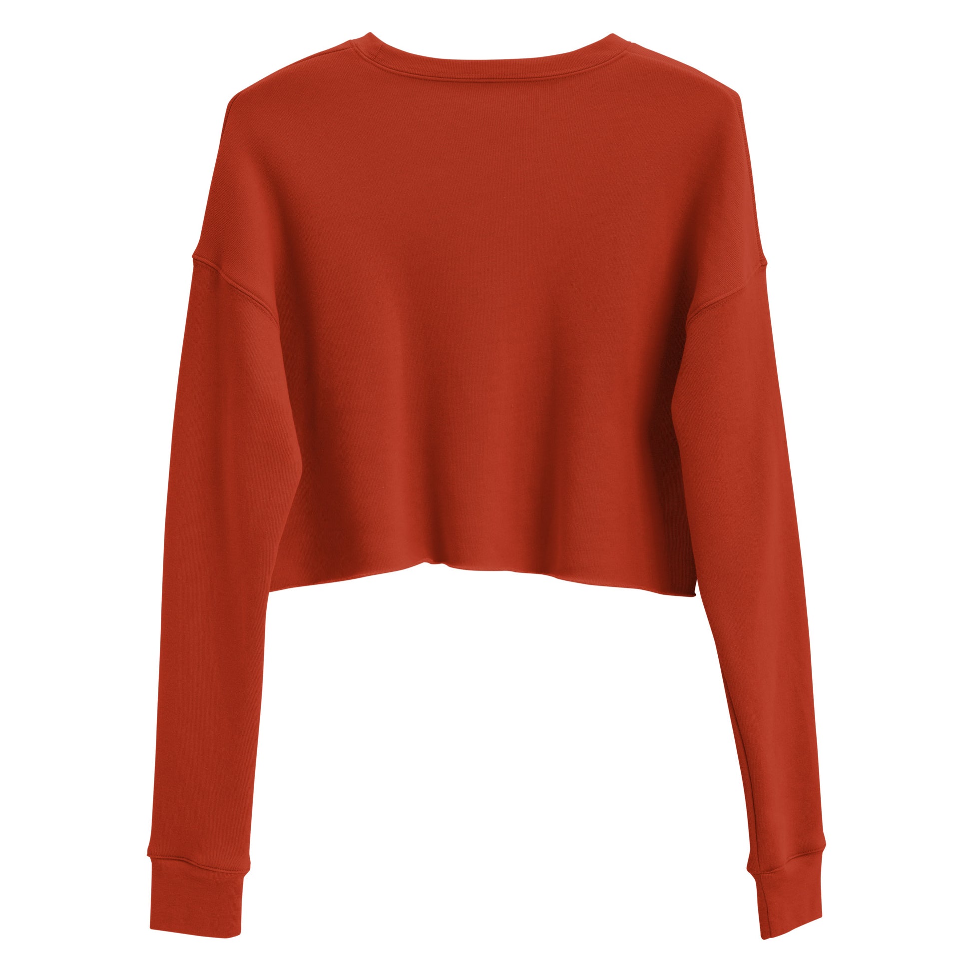 Divine Grace Blessed Women's Crop Sweatshirt - Brick - FLAKOUT