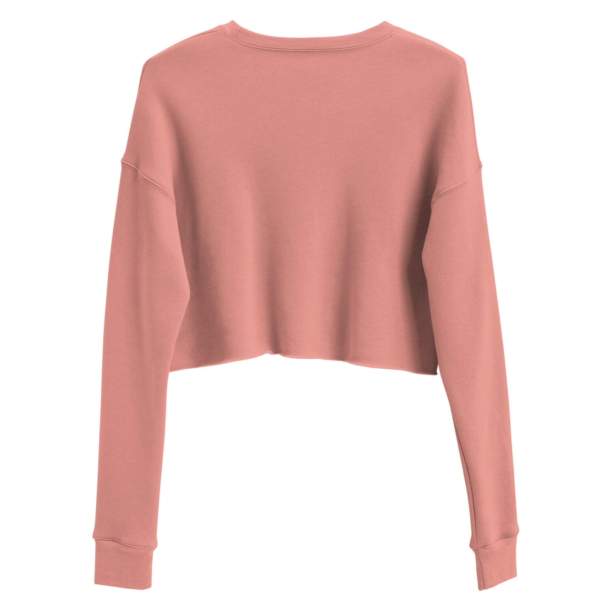 Nebuluxe Brilliance Women's Crop Sweatshirt - Mauve - FLAKOUT