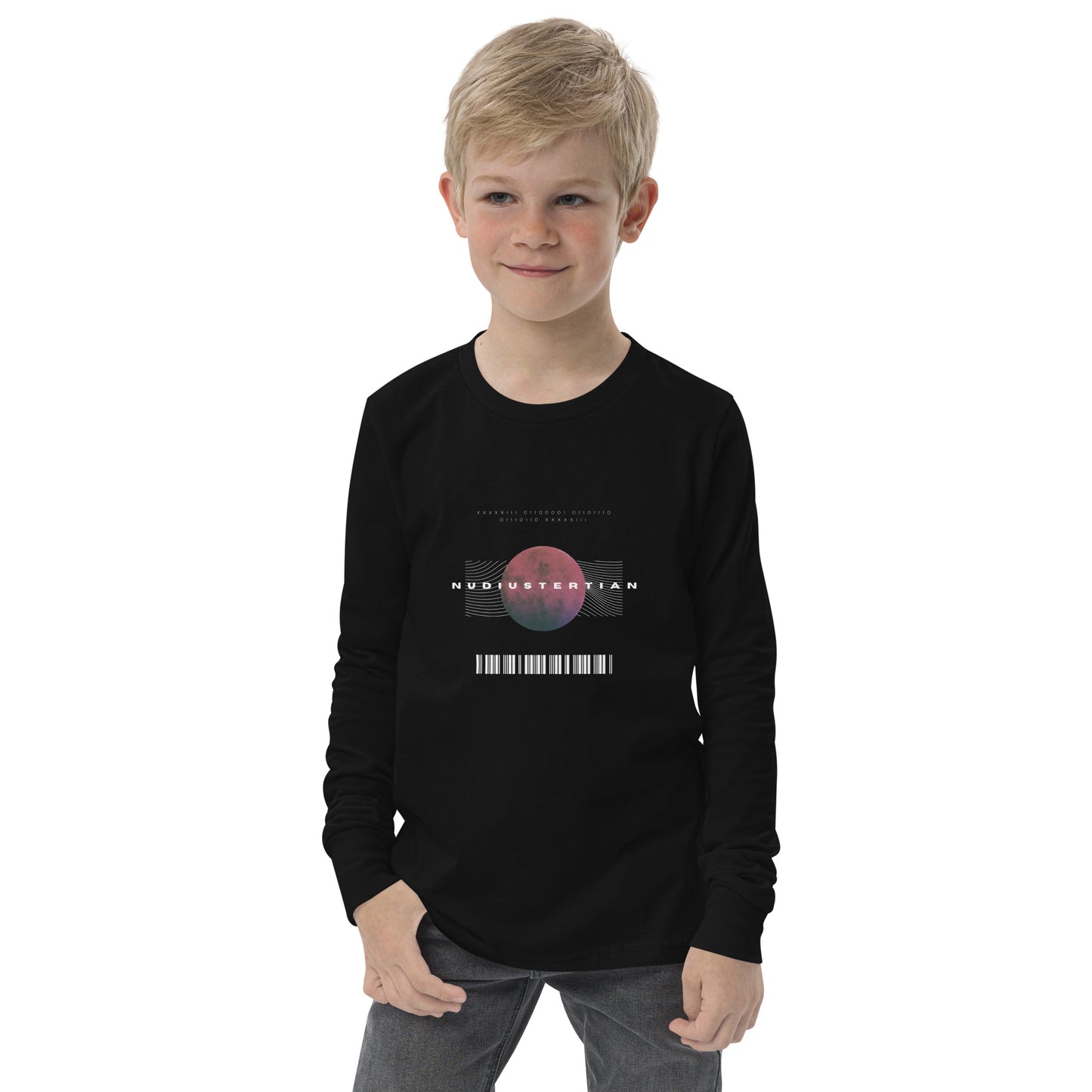 Kid's Long Sleeve Shirt Nudiustertian - FLAKOUT