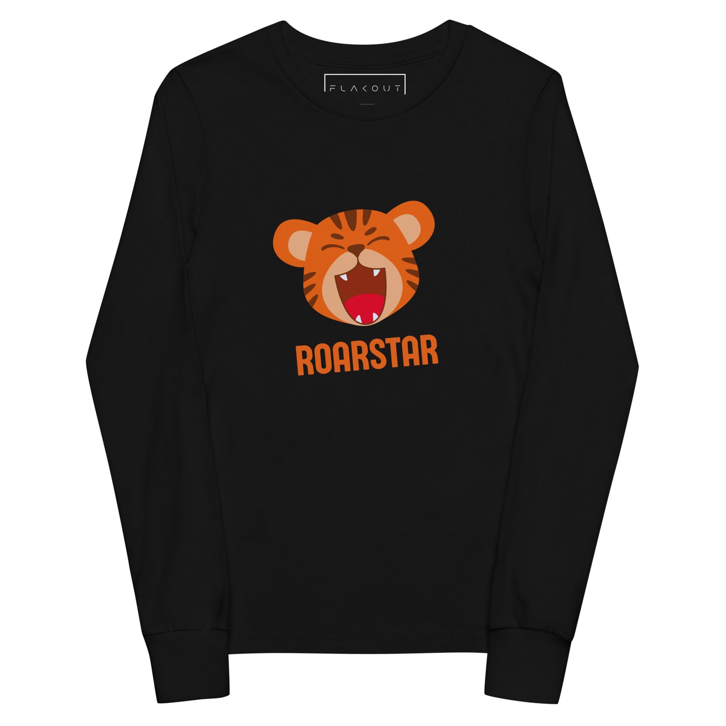 Roarstar Unisex Kid's Long Sleeve Tee - FLAKOUT