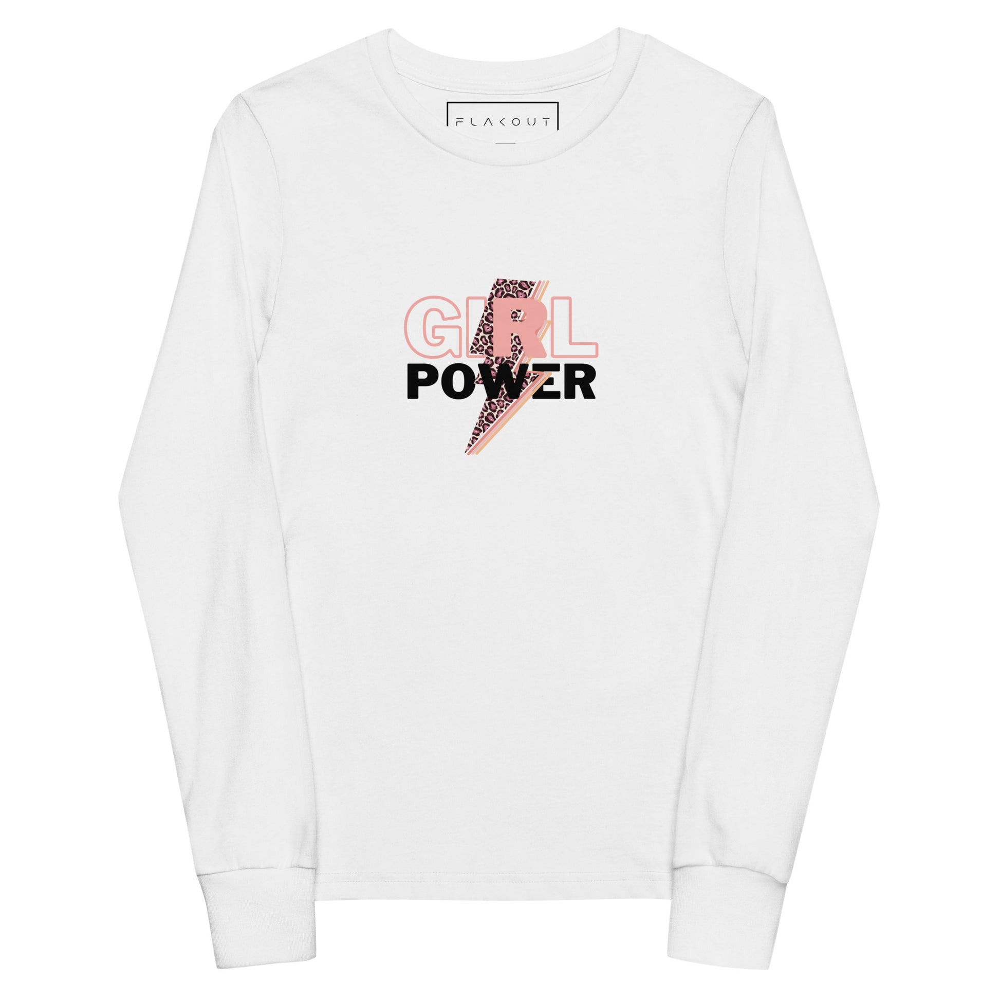 Queenly Girl Power Rebellion Girl's Long Sleeve Shirt - FLAKOUT