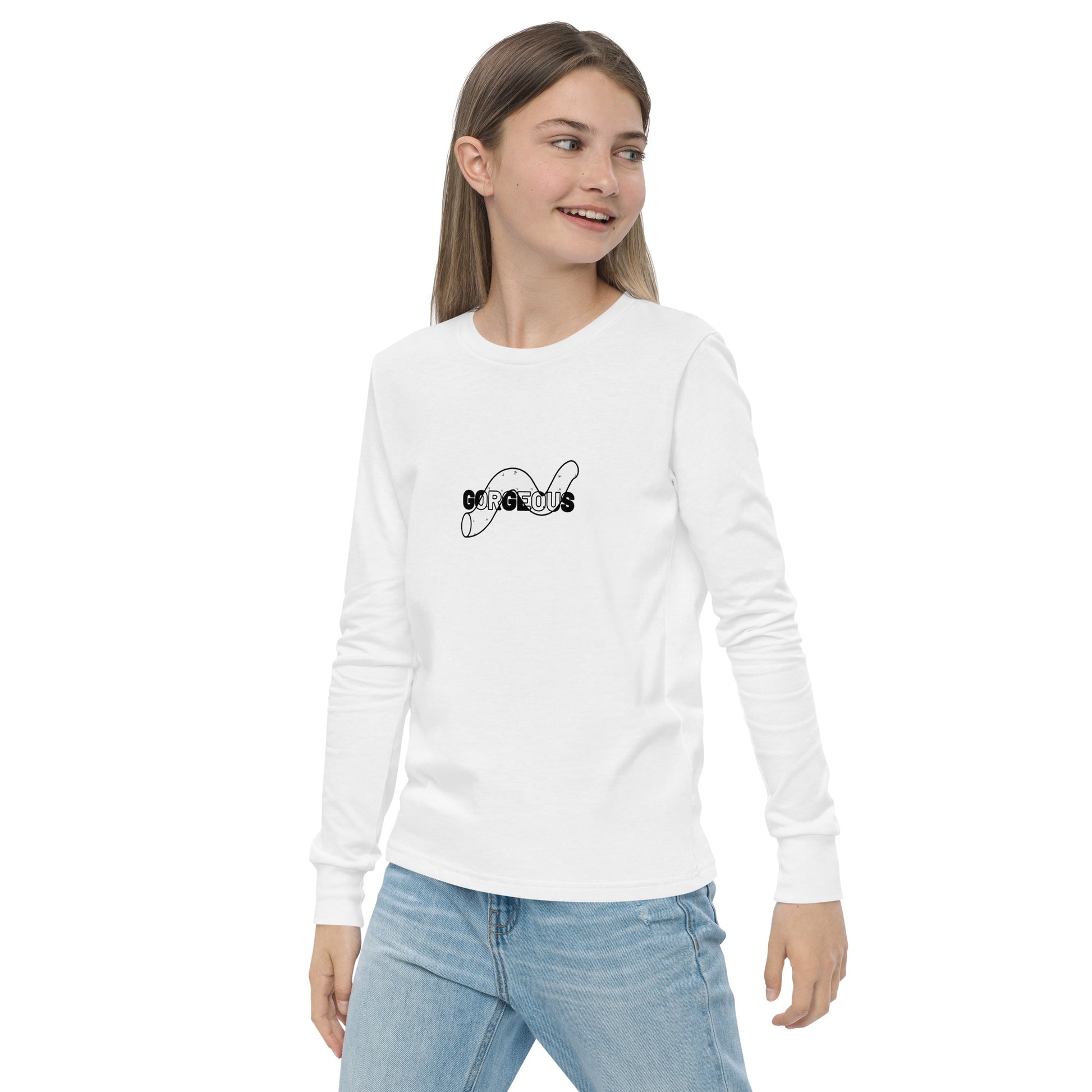 Gorgeous Opulent Allure Kid's Long Sleeve Shirt - FLAKOUT