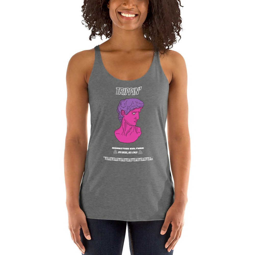 Nonnotine Dreamscape Trippin Women's Racerback Tank - FLAKOUT